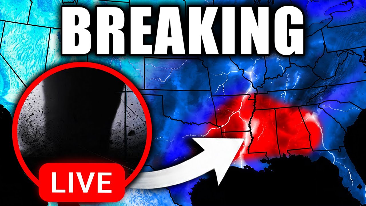 🔴NOW: TORNADO WARNING IN MISSISSIPPI  With LIVE Storm Chasers