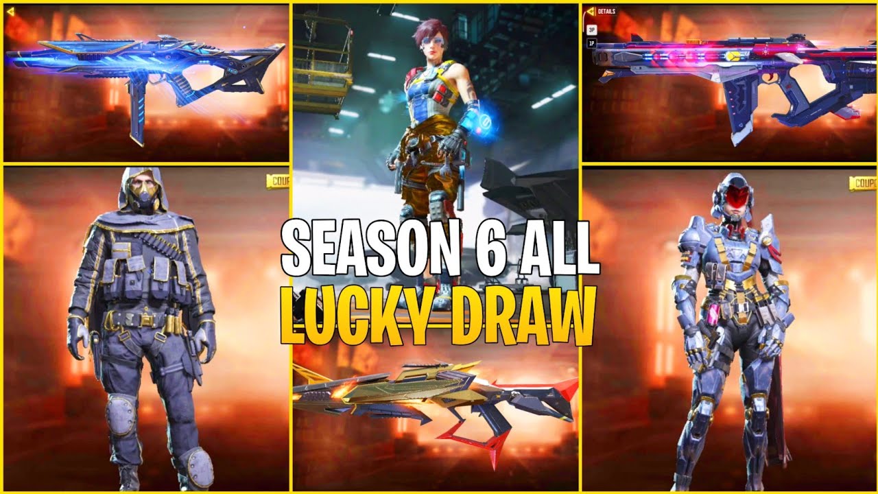 Cod Mobile All Lucky Draw Of Season 6 Leaks New M13 Legendary New