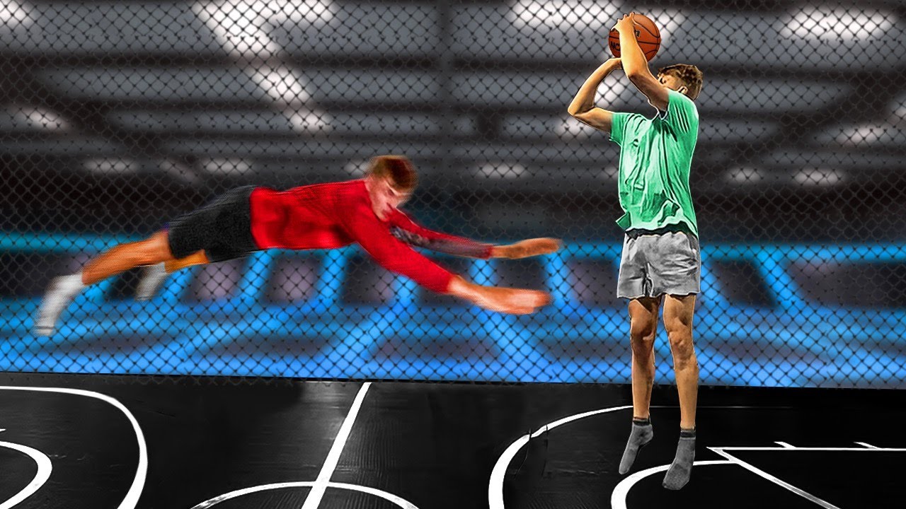 FULL CONTACT Trampoline Basketball