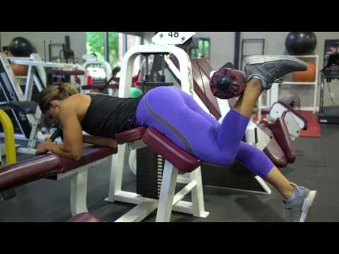 Single Leg Lying Hamstring Curls
