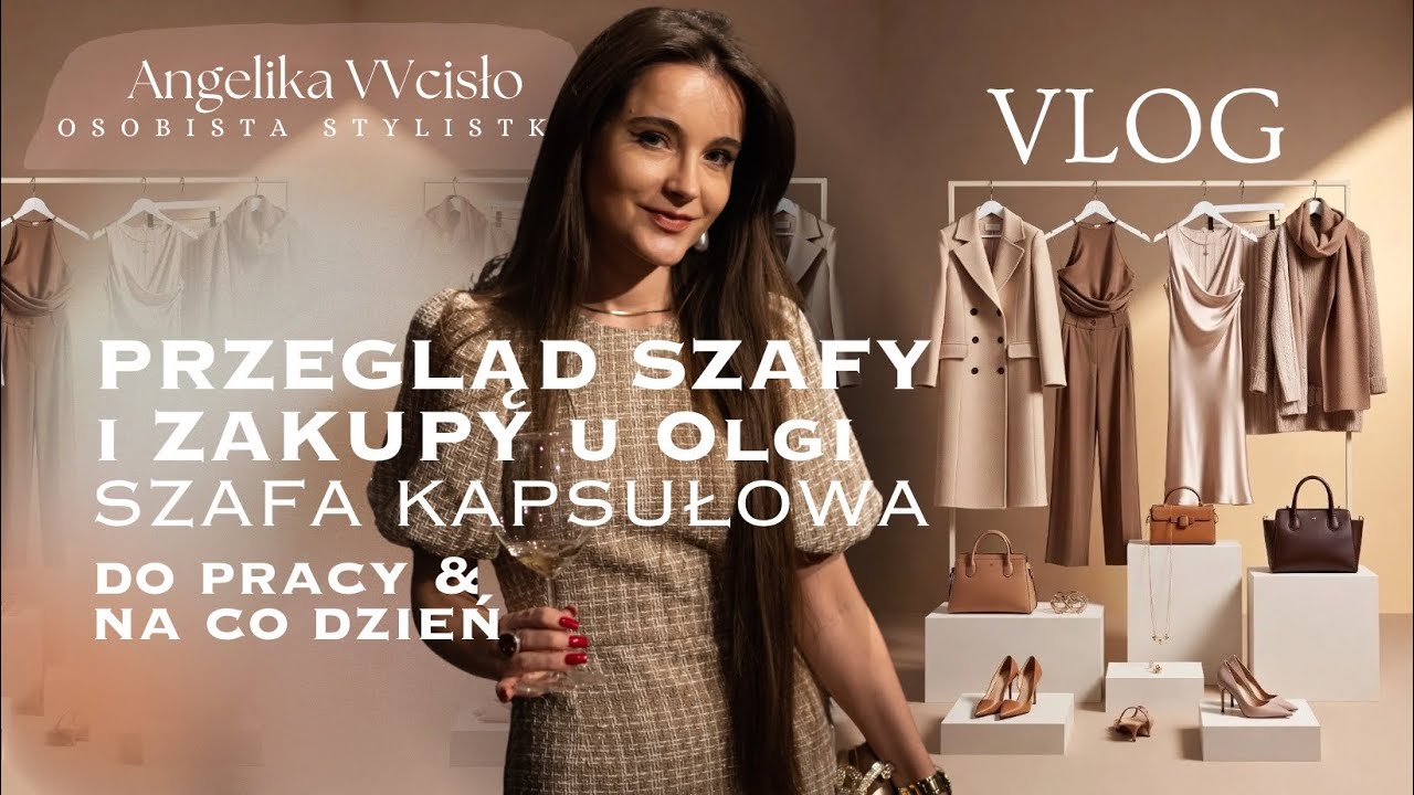 Przegląd szafy i zakupy- szafa kapsułowa u Olgi 