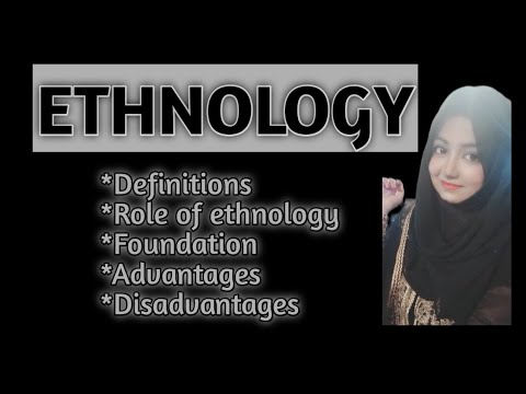 #ethnology #sociology What is Ethnology| Role of ethnology