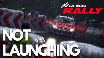 Assetto Corsa Rally Not Launching/Unity Crash/Freezing/Not Loading/Crashing/Black Screen Steam FIX🎮🔥