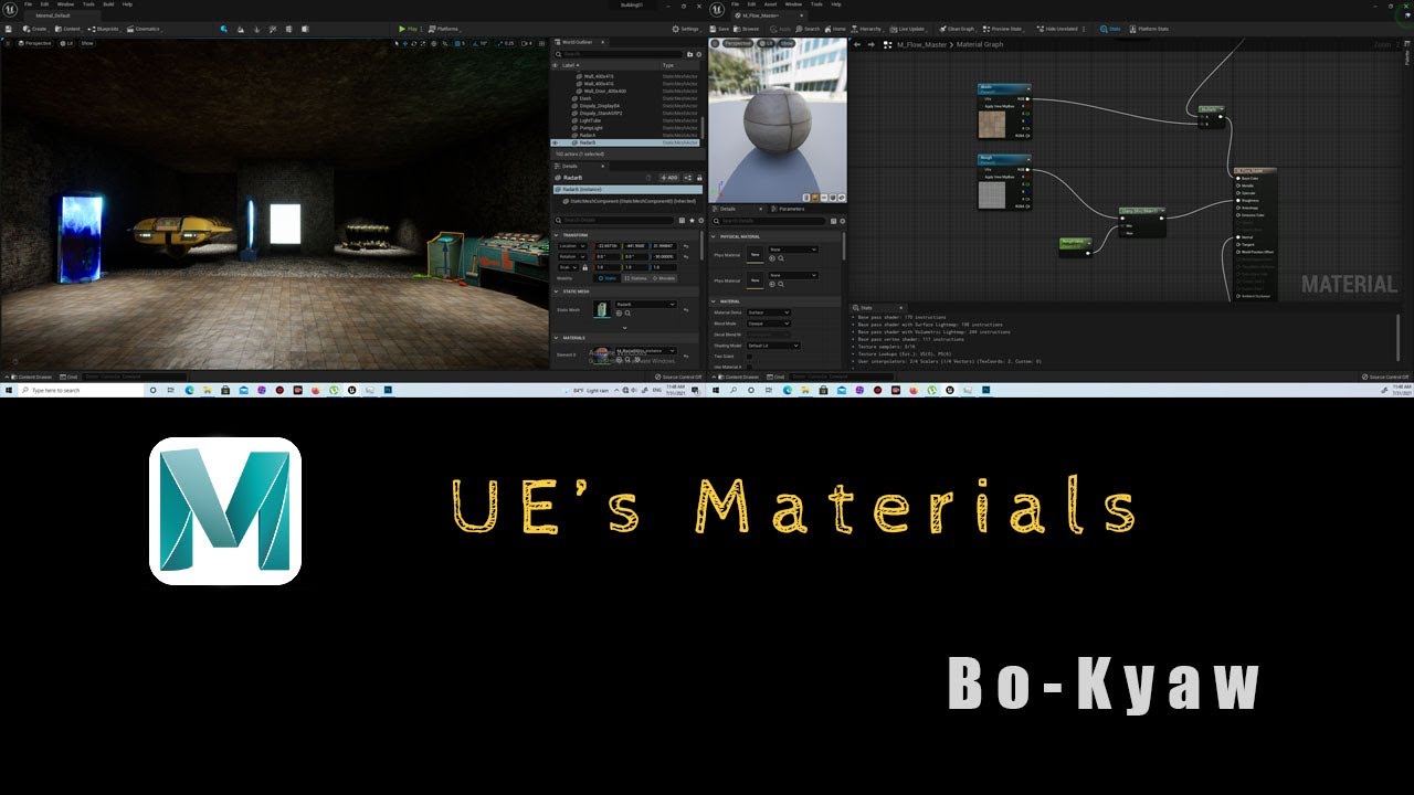 UE Materials - YouTube