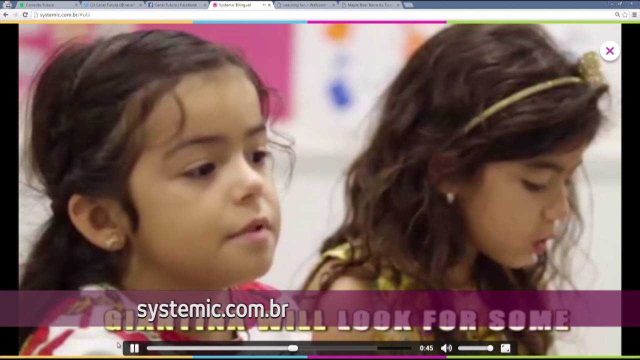 Ensino bilíngue infantil - Conexão Futura - Canal Futura