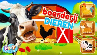 Pretlettertjes Boerderijdieren PRET • Wie Zit Daar Verstopt?