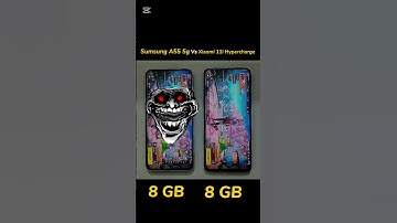 Samsung A55 5G vs Xiaomi 11i Hypercharge – Free Fire Speed Test! ⚡ Who Wins?