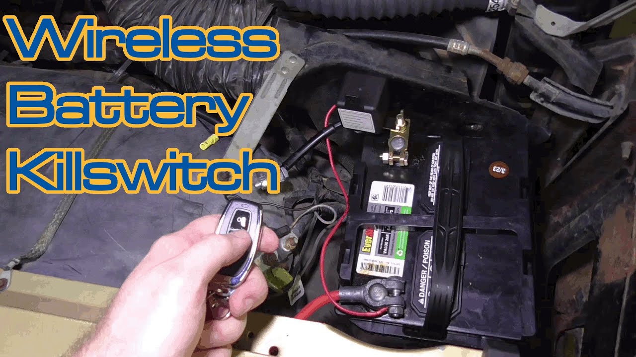 Remote Battery Disconnect Kit Install COZYEHOO 