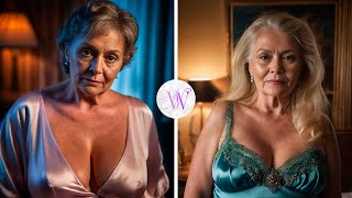 Choose Me | Natural Old Women Over 60 🌹 Attractively Dressed Сlassy  17