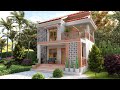 It&#39;s very special....! Beautiful and Elegant -3 Bedroom Small House, Special House Design 6x8 meters
