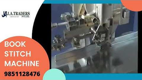 BOOK STITCH MACHINE || J.A.TRADERS
