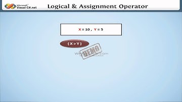Logical and Assignment Operators in C#.Net 2005 HD