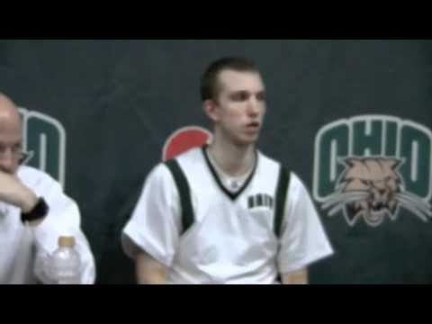 Ohio head coach John Groce and players Tommy Freeman and Ivo Baltic sat down to discuss Ohio's 71-58 win over Toledo on February 9th 2011