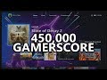 450,000 GAMERSCORE! Looking over my Gamercard & talking about games and achievements at 450k!