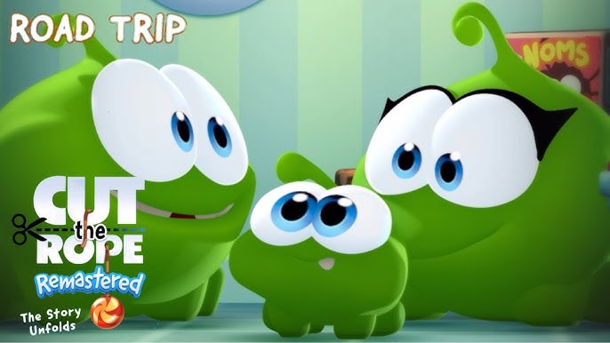 Cut the Rope Remastered - Superhero Postcards Update (Nibble Nom, Om Nom,  Om Nelle) 