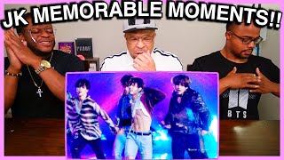 Jungkook's memorable moments on stage REACTION!!