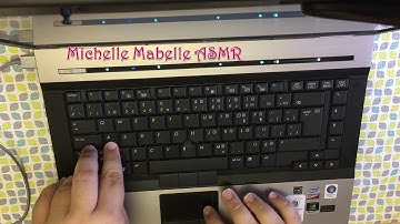 ASMR Typing sounds on laptop - very relaxing video!! No talking when typing!