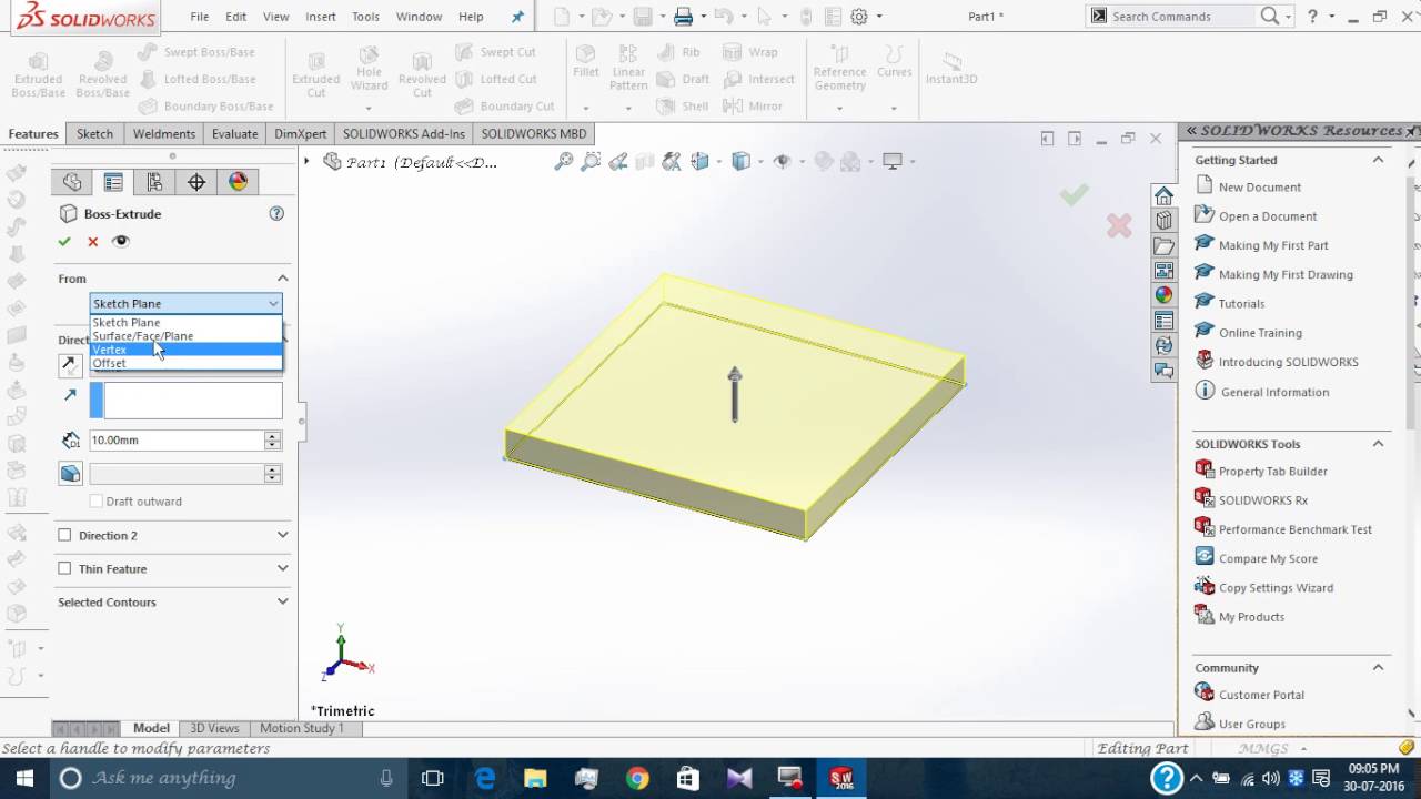 solidworks 2016 tutorial download