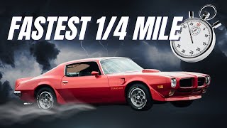 Top 10 QUICKEST MUSCLE CARS Of 1970s