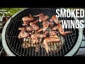 KILLER Smoked Wings On The Big Green Egg