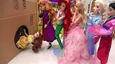 Learn Colors With Five Little Babies Jumping On The Bed Five Princesses なりきり 5人のプリンセス 英語の歌 童謡寸劇 Youtube