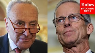 JUST IN: John Thune Torches Democrats As Government Shutdown Enters Its Sixth Day