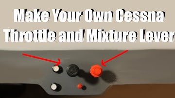 Make your own Push Pull Cessna Throttle | Captain Bob