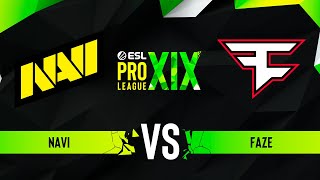 NAVI vs. FaZe - ESL Pro League Season 19 - Playoffs