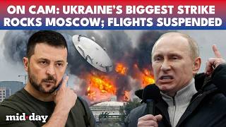 Moscow’s LARGEST Oil Refinery ON FIRE, Putin's Capital ROCKED By Explosions As Ukrainian Drones HIT