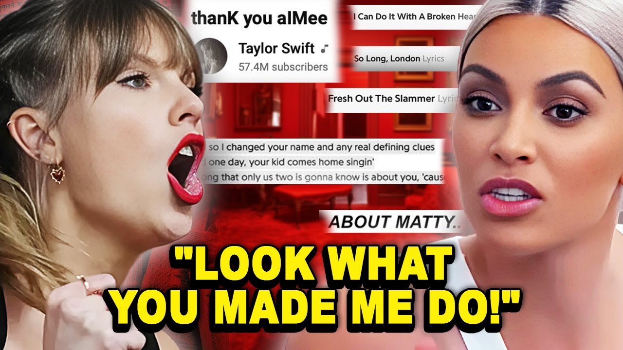 Taylor Swift REACTS to Kim Kardashian after diss track 'ThanK you aIMee'! - YouTube