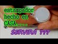 ESTAMPADOR de UÑAS / DIY Hazlo tu misma Estampador o sello de uñas/ NAIL STAMPER