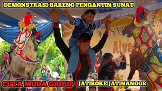 DEMONSTRASI KUDA DAN KAMBING RENGGONG CUTA MUDA GROUP DI JATIROKE JATINANGOR 