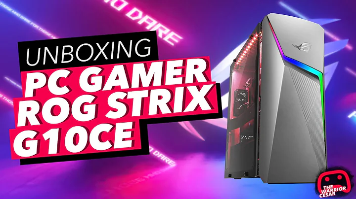 Desembalando PC Gamer ASUS ROG Strix G10!