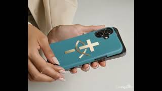 Carry your calling. 🙏 Turquoise & Gold Faith 2026 Case for iPhone 17 & S26. Shop Simply Trendy-Tees! screenshot 1