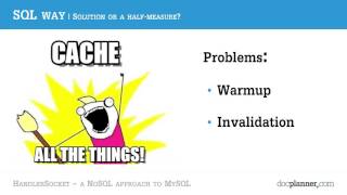 HandlerSocket docplanner.com MeetUp