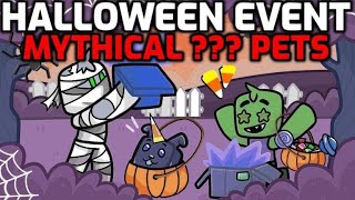 I FOUND ALL THE MYTHICAL HALLOWEEN PETS!! ROBLOX UNBOXING SIMULATOR