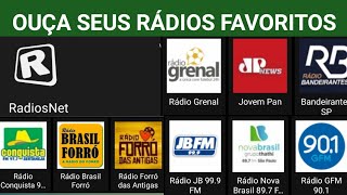 Melhor Aplicativo de Rádio do Brasil, Ouça Todas as Rádios em um Só Aplicativo Sem Anúncios screenshot 1