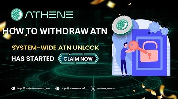 ATHENE NETWORK WITHDRAWAL NEW UPDATE | How To Claim Vested ATN TOKEN to METAMASK Wallet and WITHDRAW
