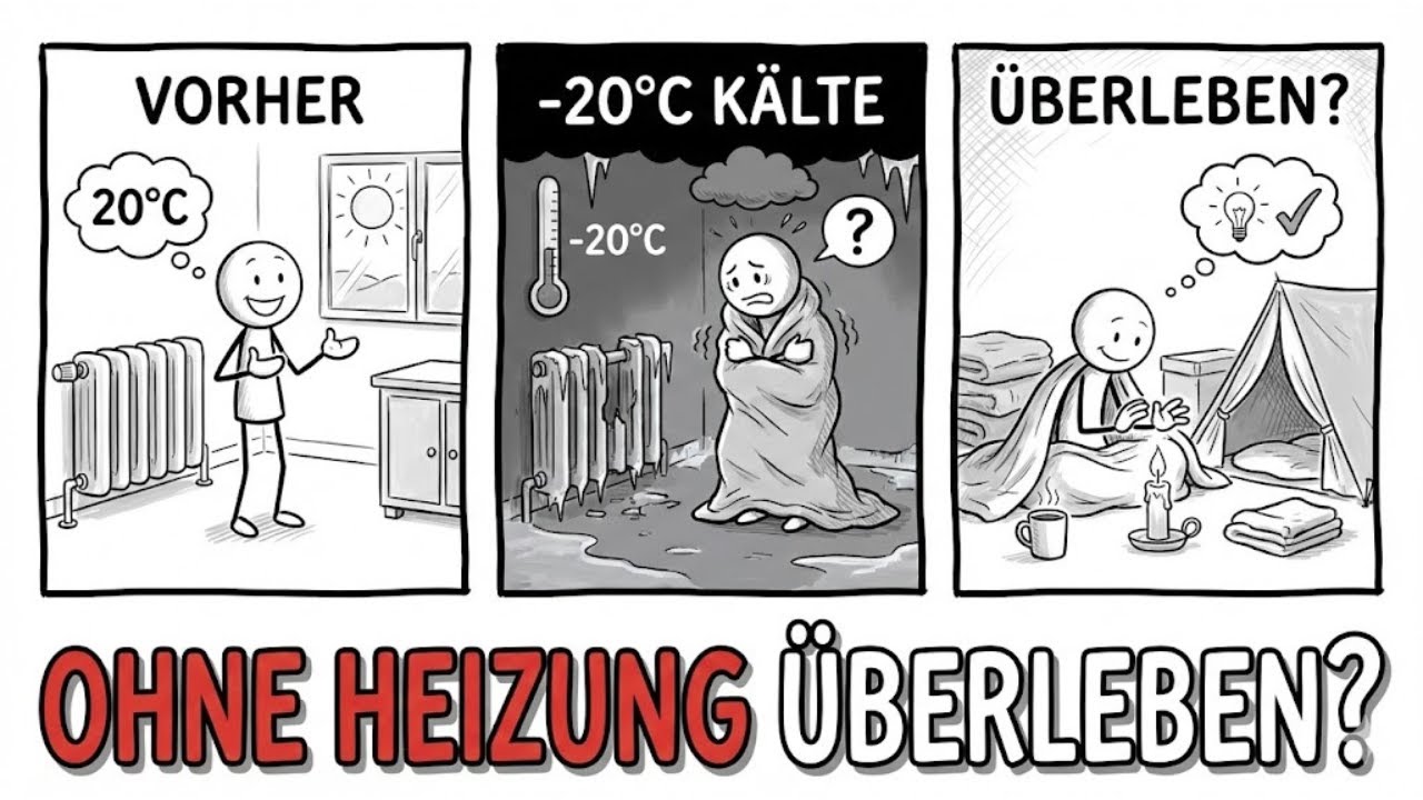 Würdest du bei -20°C ohne Heizung überleben?