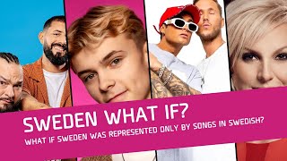 🇸🇪What if Sweden was represented in Eurovision only by songs in Swedish? (1999-2024)
