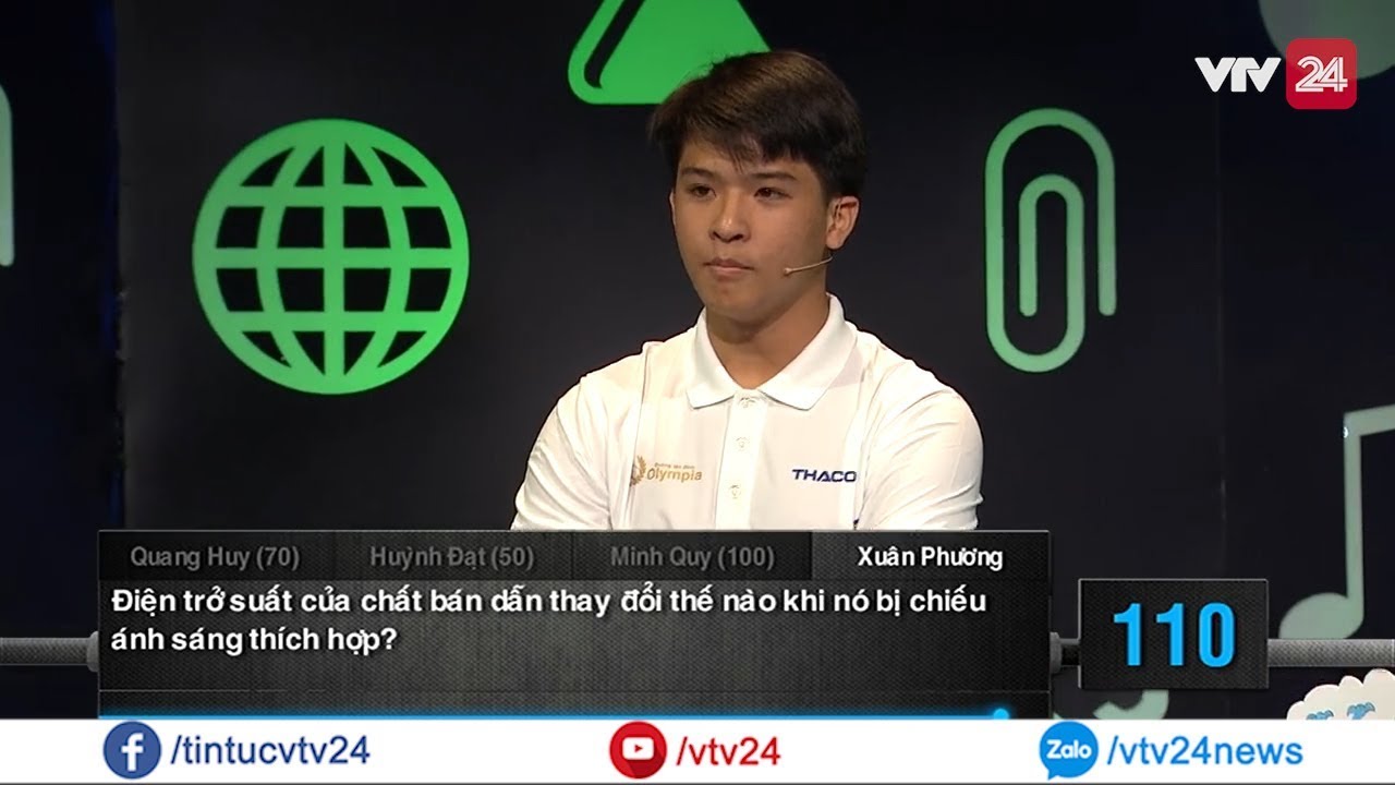 Nam sinh điển trai lập kỷ lục phần thi khởi động Đường lên đỉnh Olympia năm 2019  | VTV24