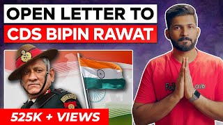 Open letter to CDS General Bipin Rawat | Who is Bipin Rawat? | Abhi and Niyu