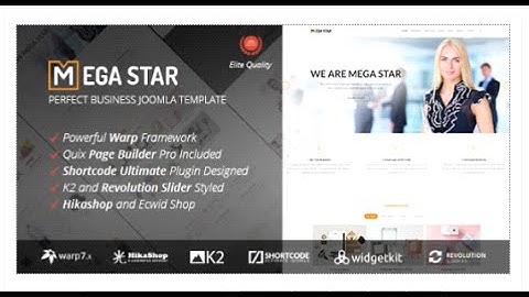 Megastar - Business Joomla Template - CMS Themes | ThemeForest Download