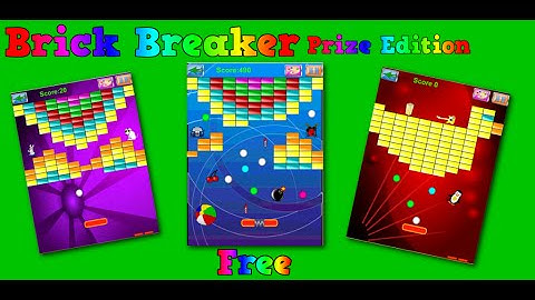 Brick Breaker, Prize Edition - Free game for Mobiles