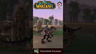 Venomhide Ravasaur - WoW mount showcase 🟦