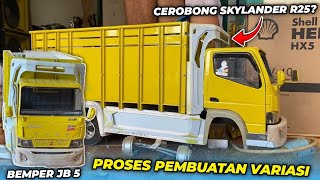 PART 2 OF THE MINIATURE RESTORATION PROCESS⁉️ FIRST TIME MAKING AN R25 CHIMNEY, SAM INU ALMOST LO...