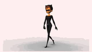 Character Animation Walk Cycle - Stella