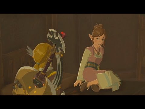 Zelda: Breath of the Wild - Link getting rejected by a girl named Aliza