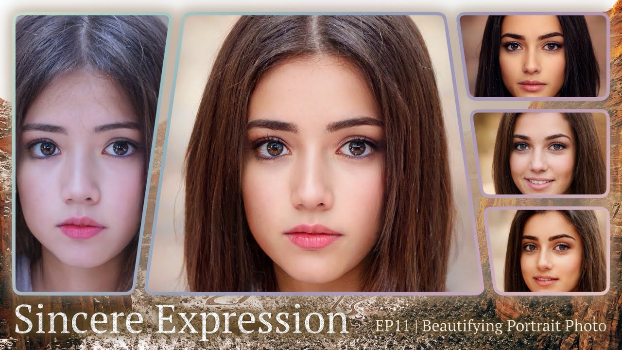 EP11 - Sincere Expression | Beautifying Portrait Photo - YouTube