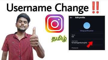instagram username change / how to change username in instagram / tamil / BT